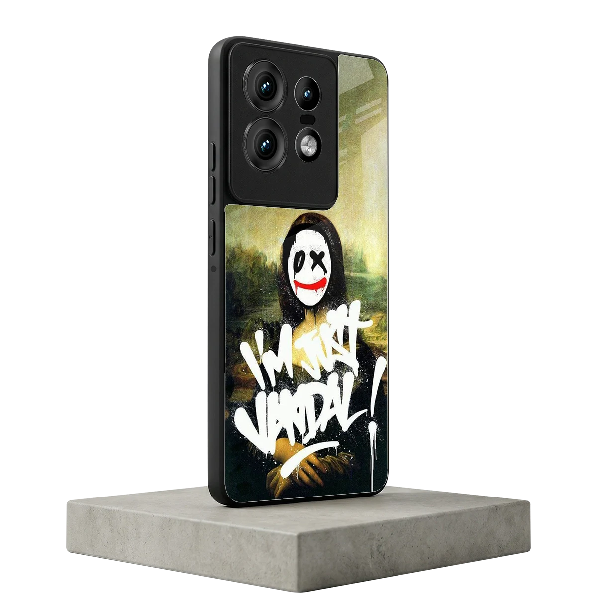 Joker Lisa motorola edge 50 pro mobile cover | shockproof glass phone case