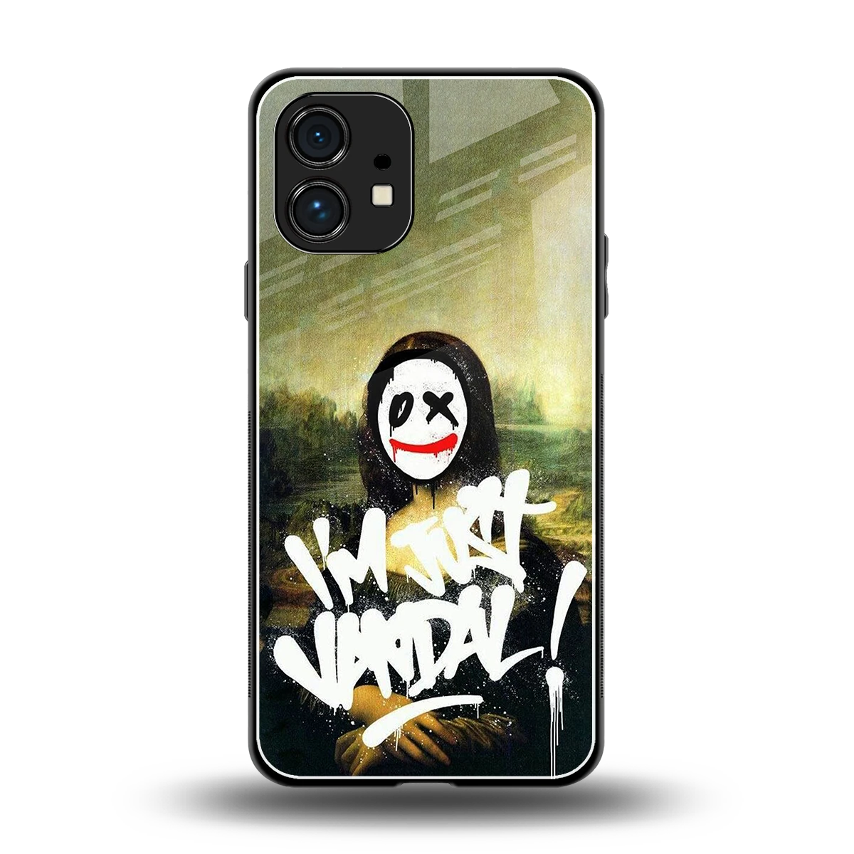 Joker Lisa back phone cover | glass case for nothing phone 1