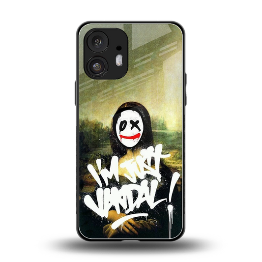 Joker Lisa back phone cover | glass case for nothing phone 2