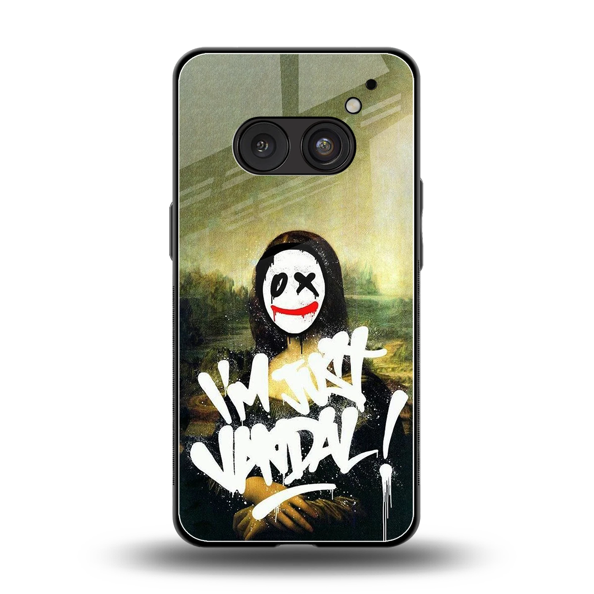Joker Lisa back phone cover | glass case for nothing phone 2a plus