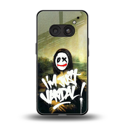 Joker Lisa back phone cover | glass case for nothing phone 2a plus