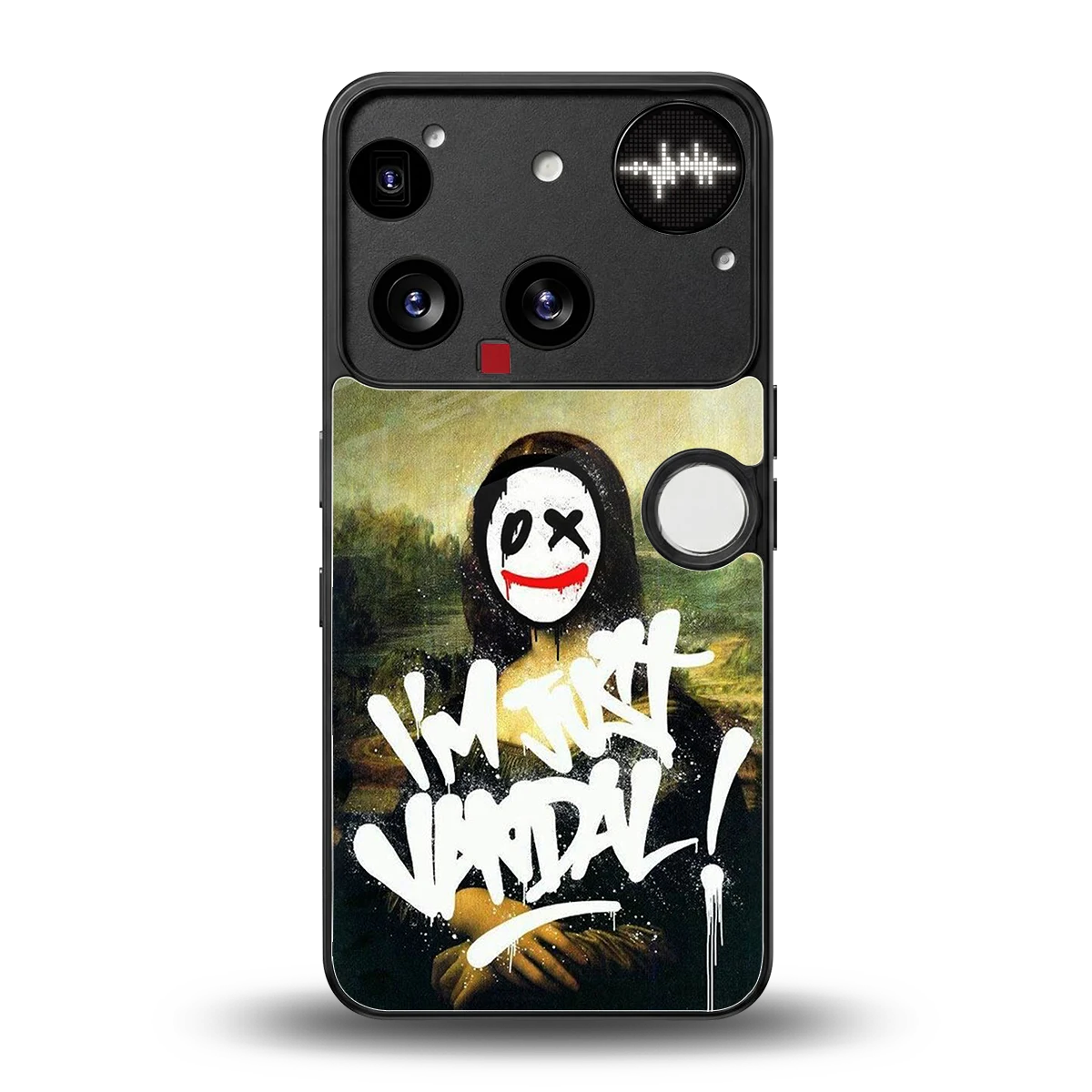 Joker Lisa back phone cover | glass case for nothing phone 3