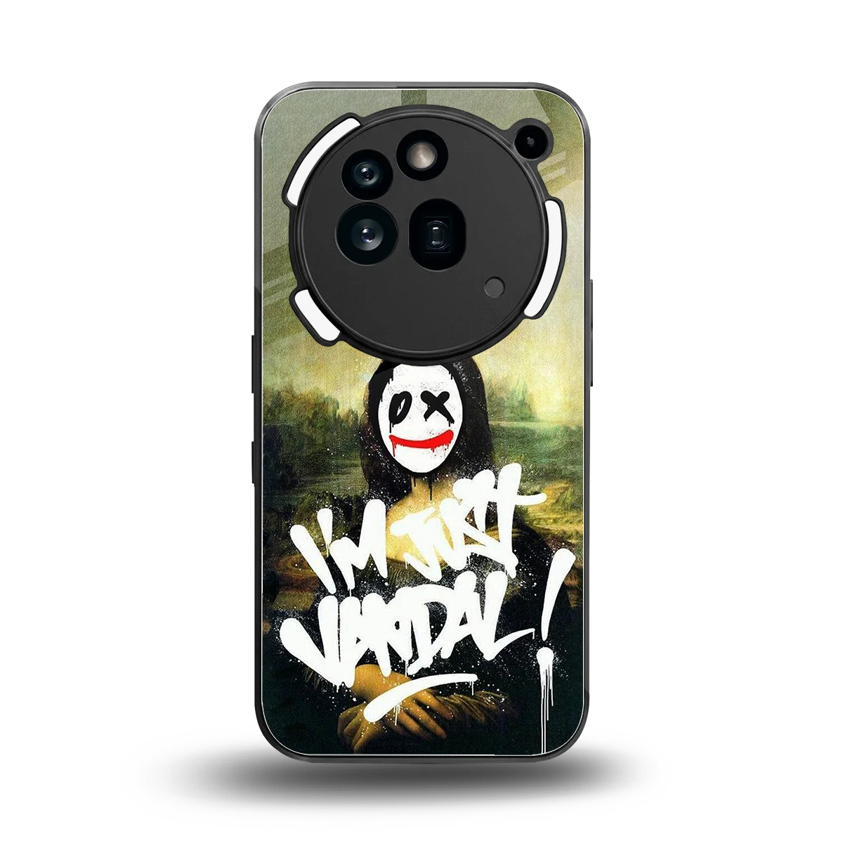 Joker Lisa back phone cover | glass case for nothing phone 3a pro
