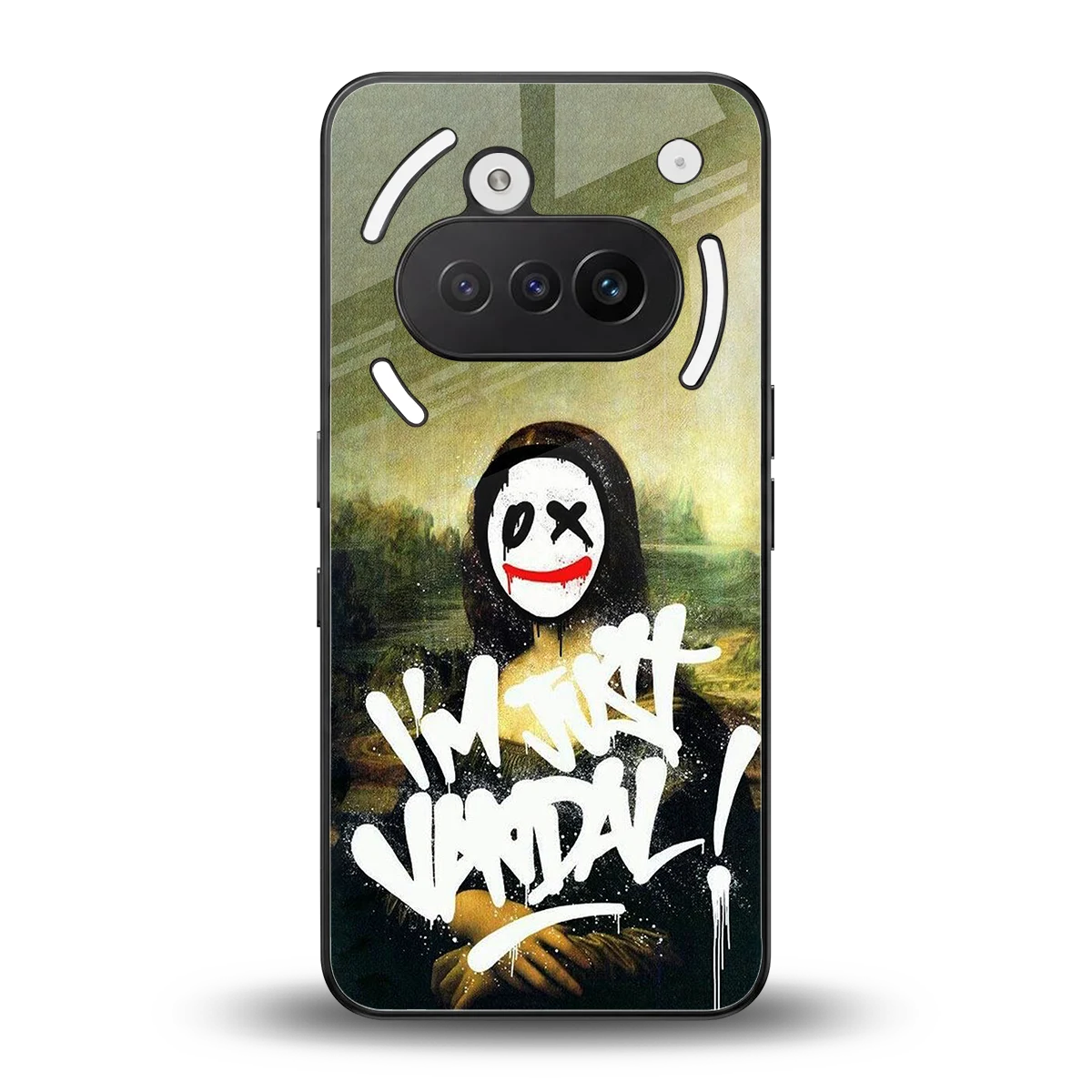 Joker Lisa back phone cover | glass case for nothing phone 3a