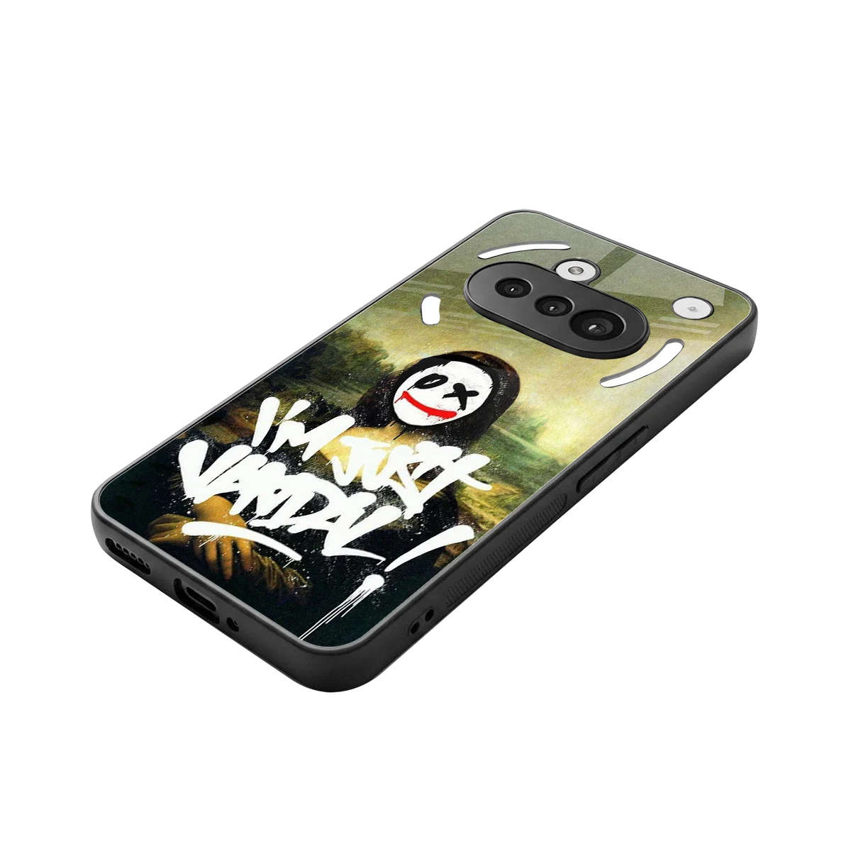Joker Lisa stylish phone case for nothing phone 3a | glossy glass and slim fit
