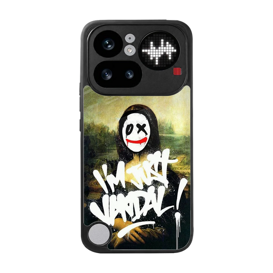 Joker Lisa back phone cover | glass case for nothing phone 4a pro