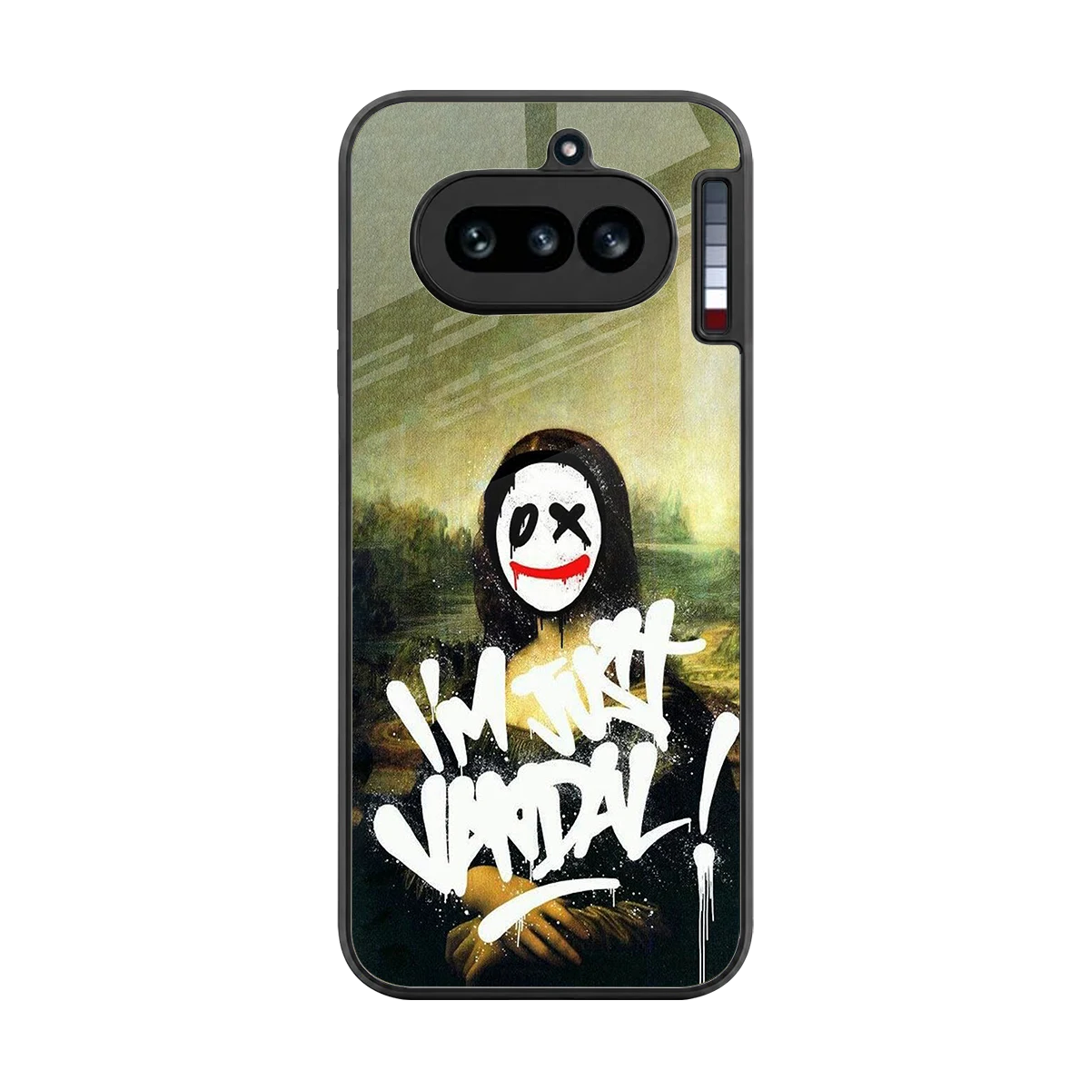 Joker Lisa back phone cover | glass case for nothing phone 4a