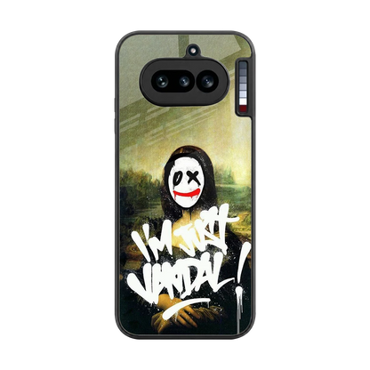 Joker Lisa back phone cover | glass case for nothing phone 4a