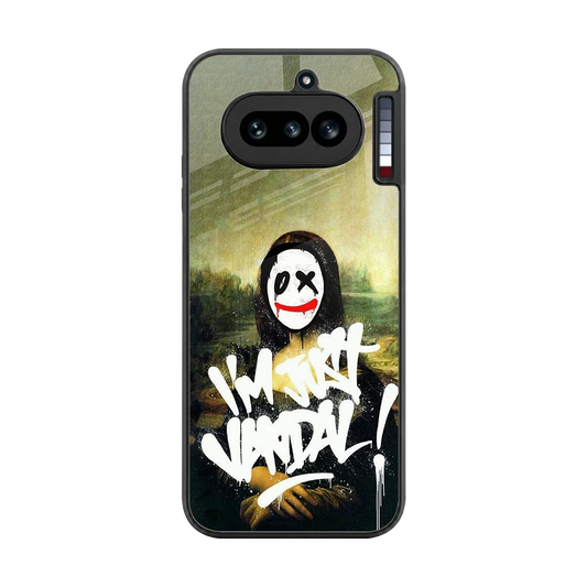 Joker Lisa back phone cover | glass case for nothing phone 4a