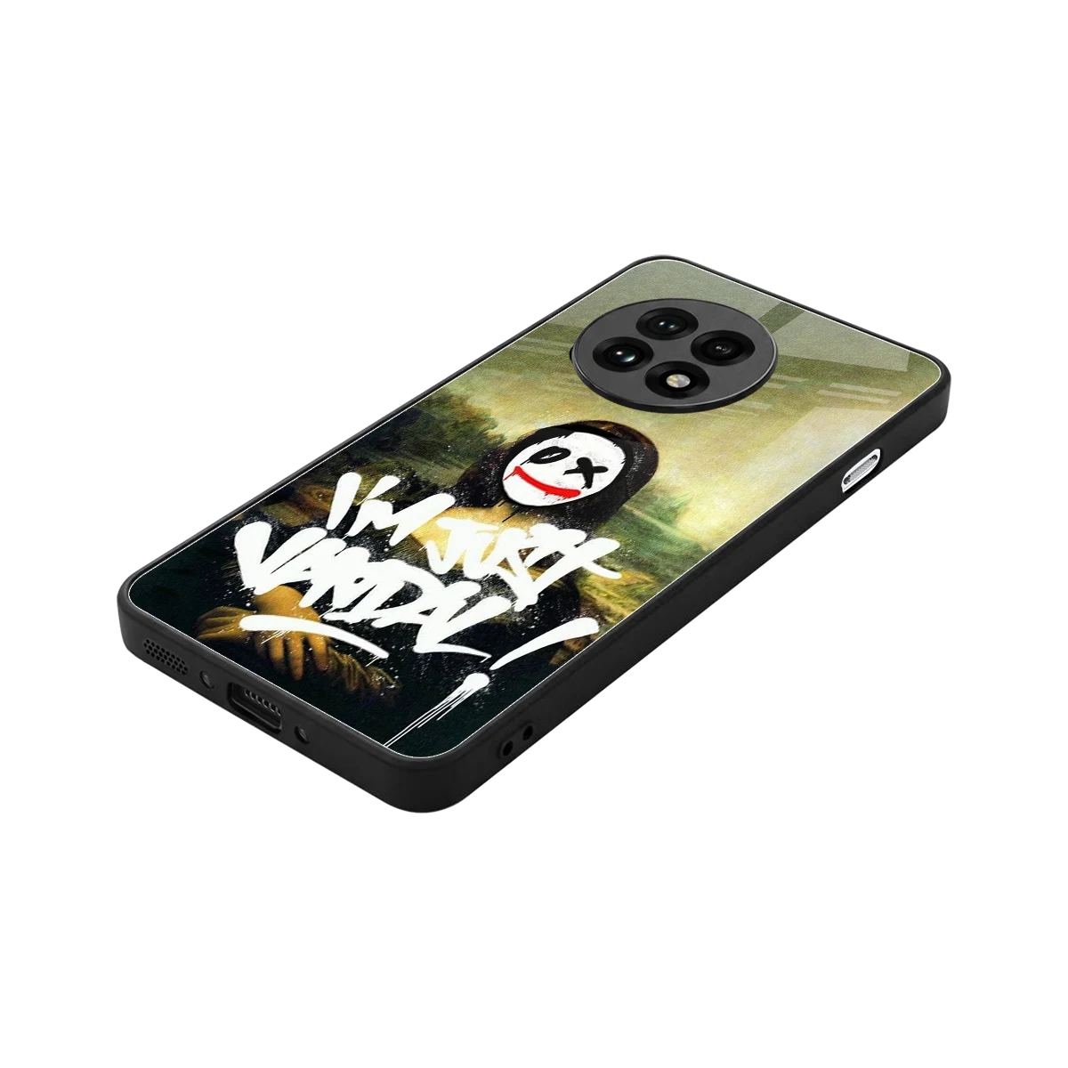 Joker Lisa stylish phone case for oneplus 13r | glossy glass and slim fit