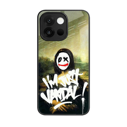 Joker Lisa back phone cover | glass case for oneplus 13s