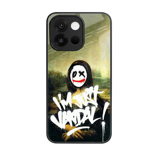 Joker Lisa back phone cover | glass case for oneplus 13s