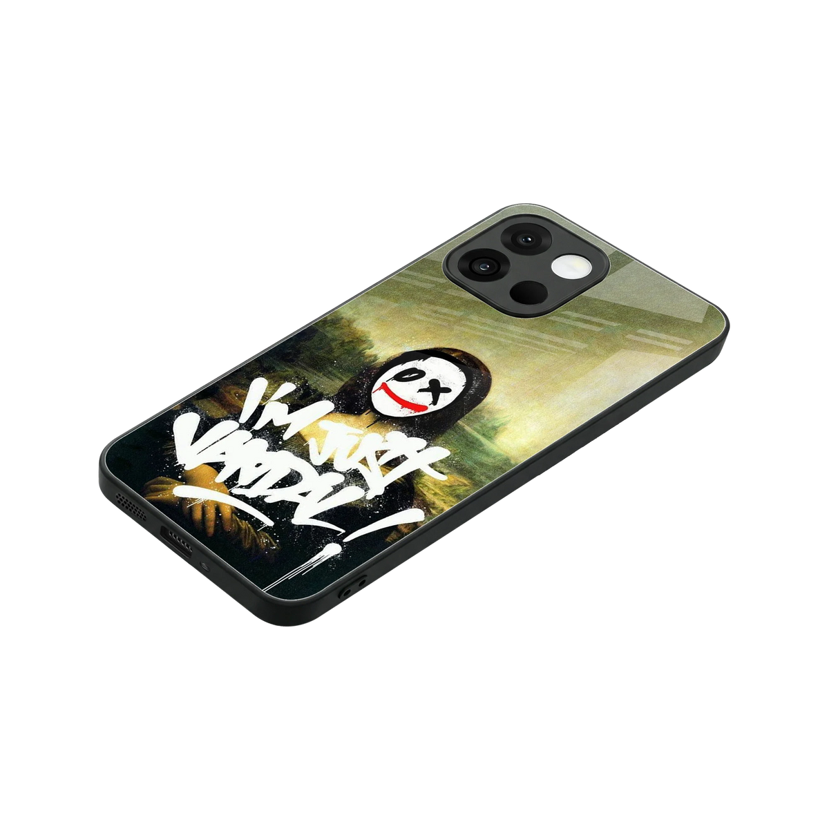 Joker Lisa stylish phone case for oneplus 13s | glossy glass and slim fit