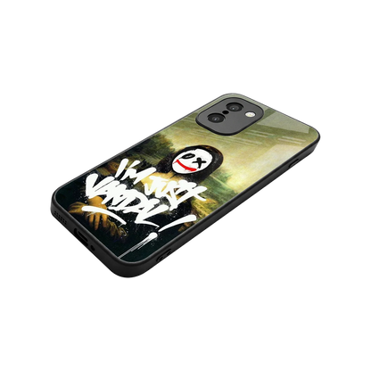 Joker Lisa stylish phone case for oneplus 15r | glossy glass and slim fit