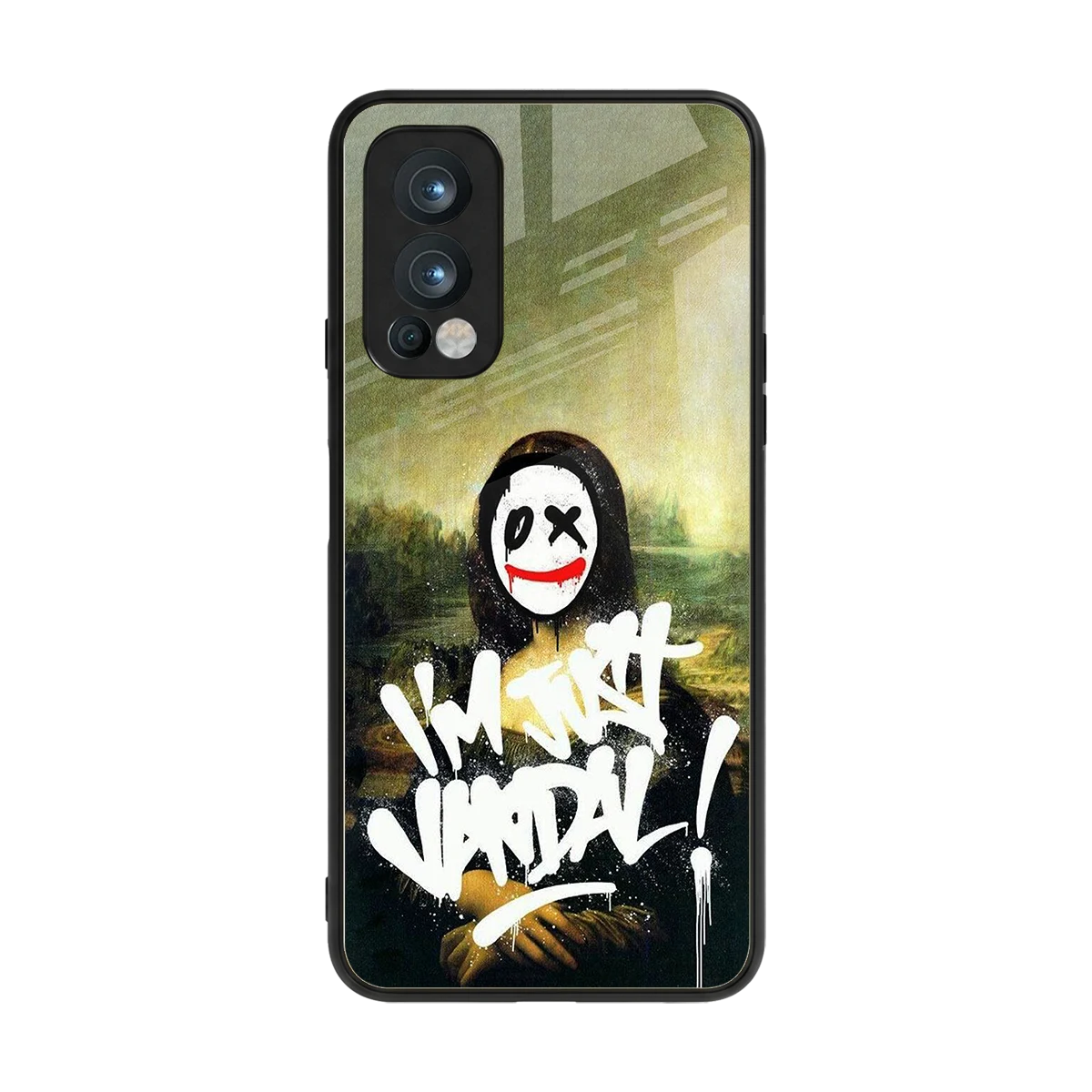 Joker Lisa back phone cover | glass case for oneplus nord 2