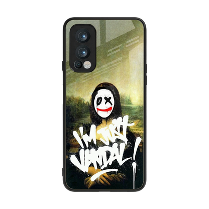 Joker Lisa back phone cover | glass case for oneplus nord 2
