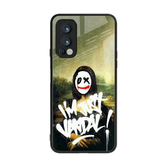 Joker Lisa back phone cover | glass case for oneplus nord 2