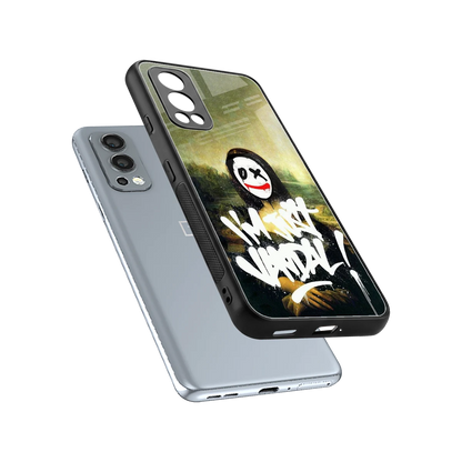 Joker Lisa sleek oneplus nord 2 cover with tempered glass back and TPU edges