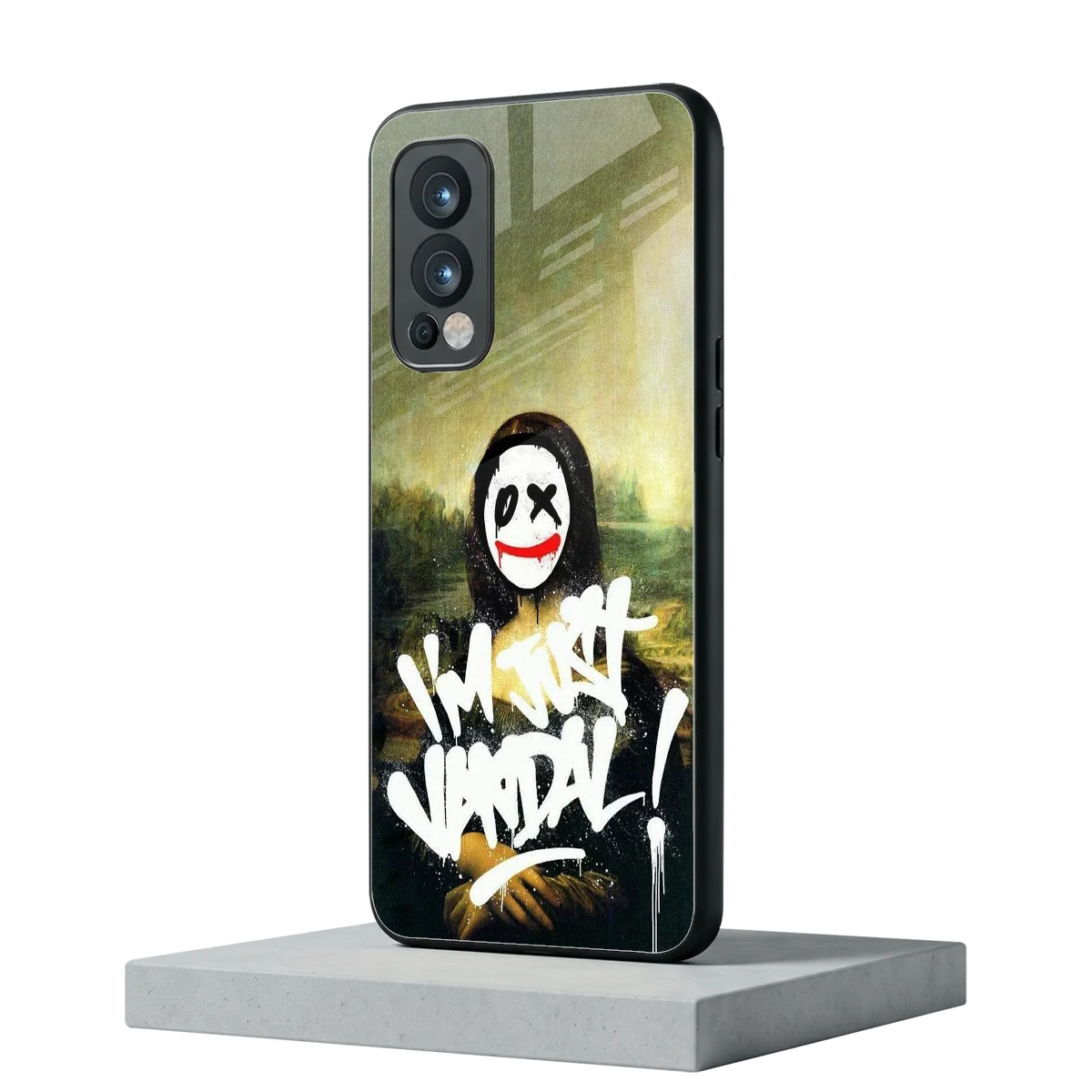 Joker Lisa oneplus nord 2 mobile cover | shockproof glass phone case