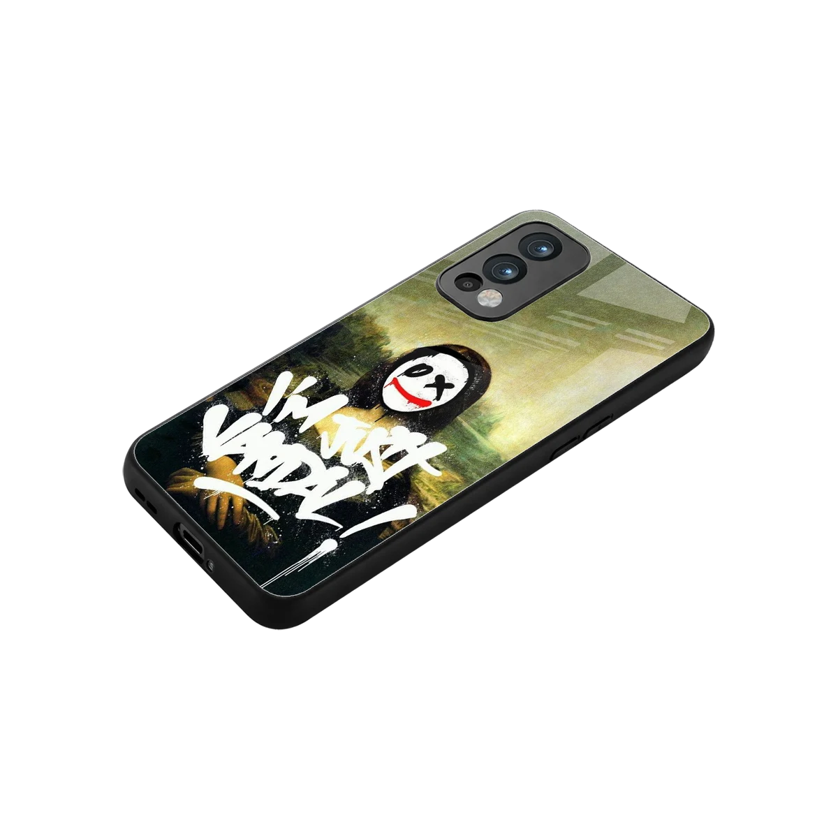 Joker Lisa stylish phone case for oneplus nord 2 | glossy glass and slim fit