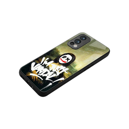 Joker Lisa stylish phone case for oneplus nord 2 | glossy glass and slim fit