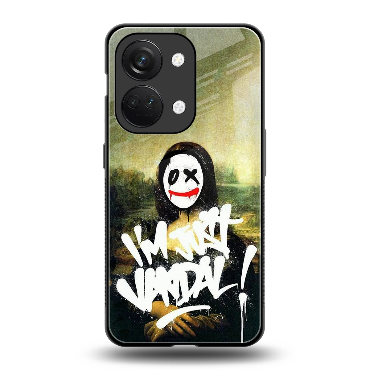 Joker Lisa back phone cover | glass case for oneplus nord 3