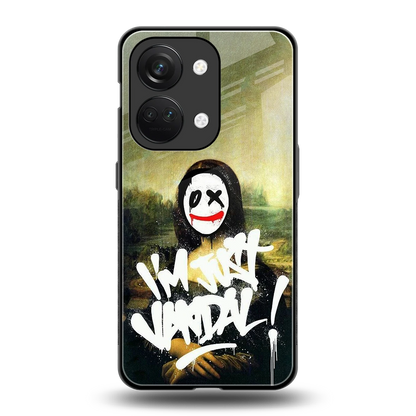 Joker Lisa back phone cover | glass case for oneplus nord 3