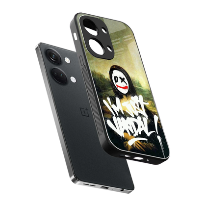 Joker Lisa sleek oneplus nord 3 cover with tempered glass back and TPU edges
