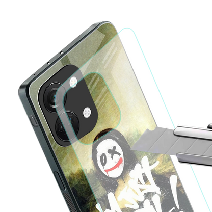 Joker Lisa stylish phone case for oneplus nord 3 | glossy glass and slim fit