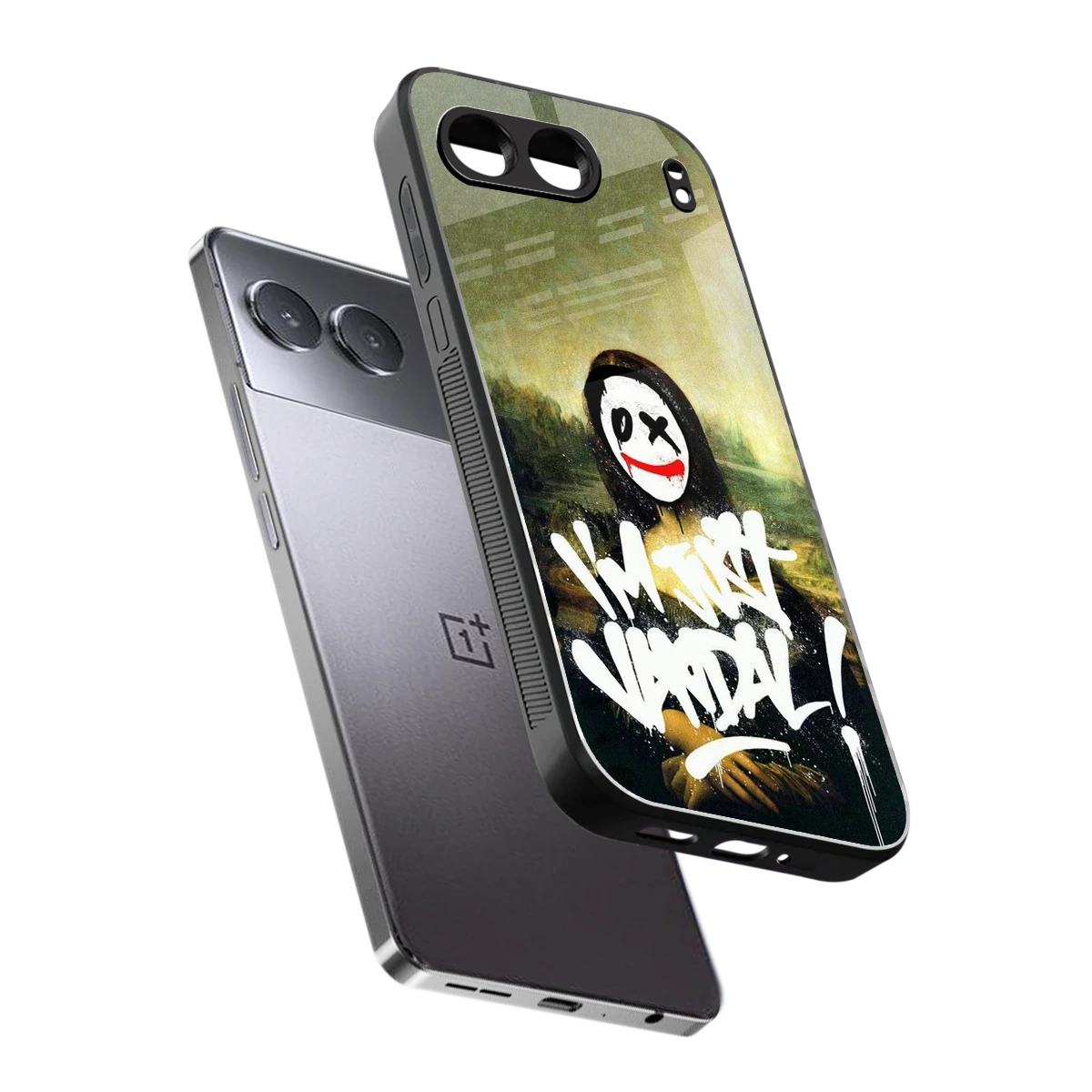 Joker Lisa sleek oneplus nord 4 cover with tempered glass back and TPU edges