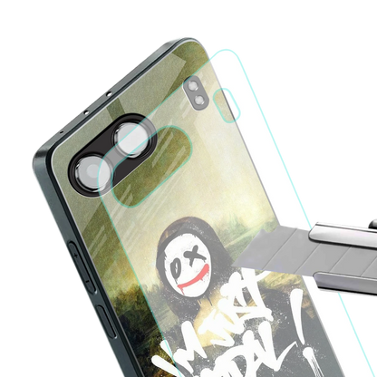 Joker Lisa stylish phone case for oneplus nord 4 | glossy glass and slim fit