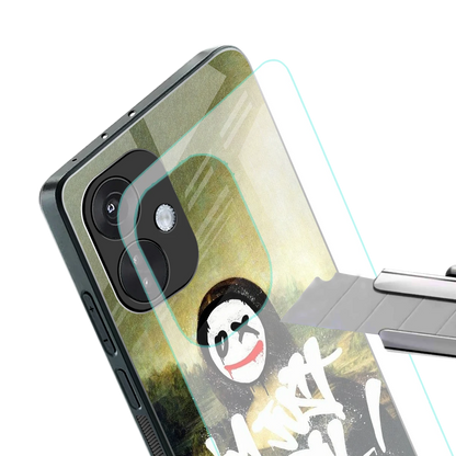 Joker Lisa stylish phone case for oneplus nord ce 3 | glossy glass and slim fit