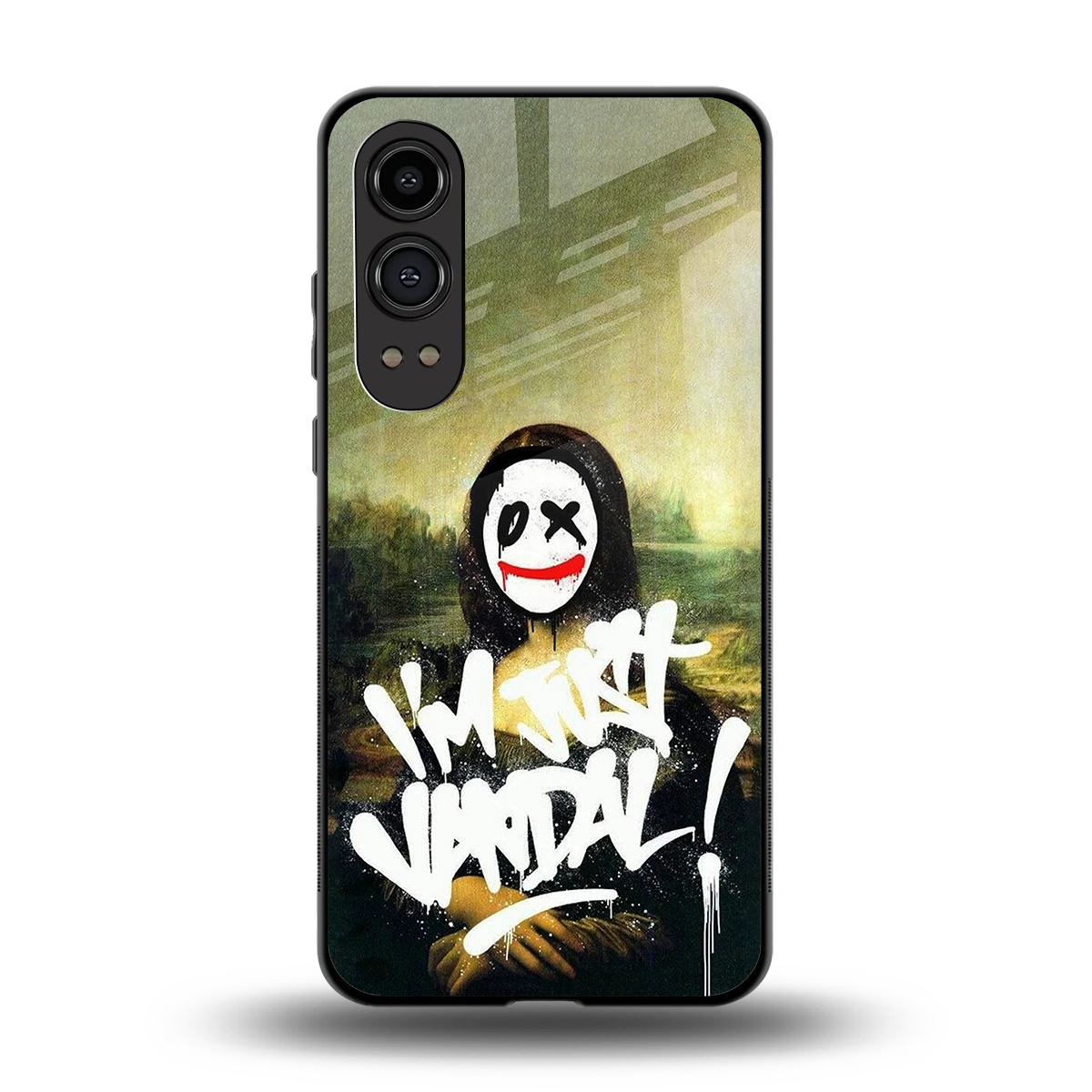 Joker Lisa back phone cover | glass case for oneplus nord ce 4 lite