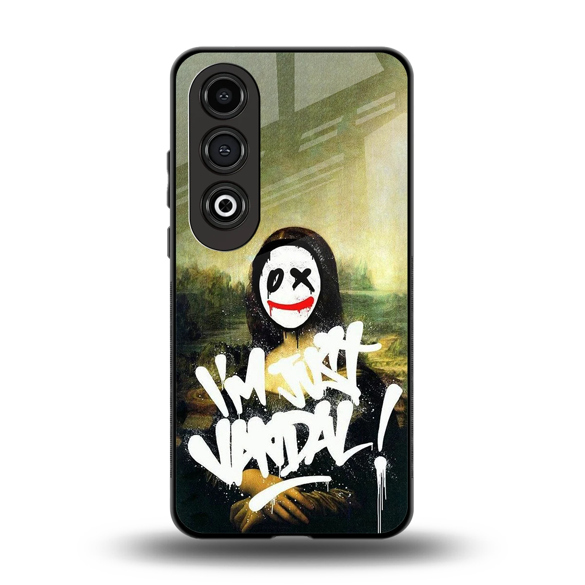 Joker Lisa back phone cover | glass case for oneplus nord ce 4