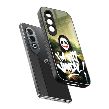 Joker Lisa sleek oneplus nord ce 4 cover with tempered glass back and TPU edges