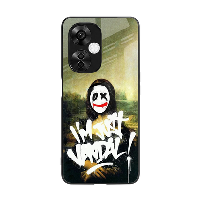 Joker Lisa back phone cover | glass case for oneplus nord ce 3 lite
