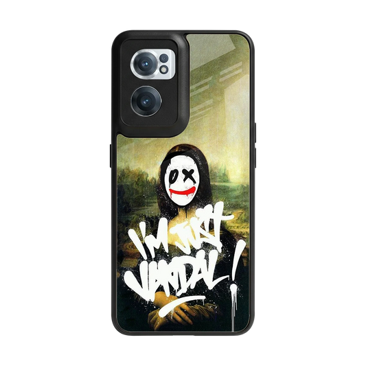 Joker Lisa back phone cover | glass case for oneplus nord ce 2