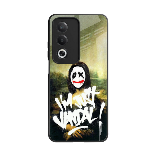 Joker Lisa back phone cover | glass case for oppo a3 pro