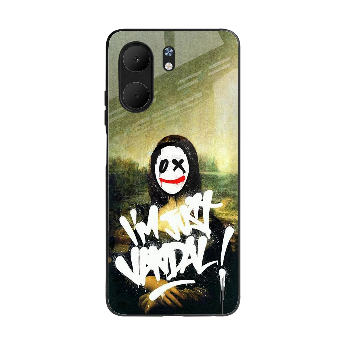 Joker Lisa back phone cover | glass case for oppo a5x 5g