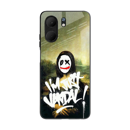 Joker Lisa back phone cover | glass case for oppo a5x 5g