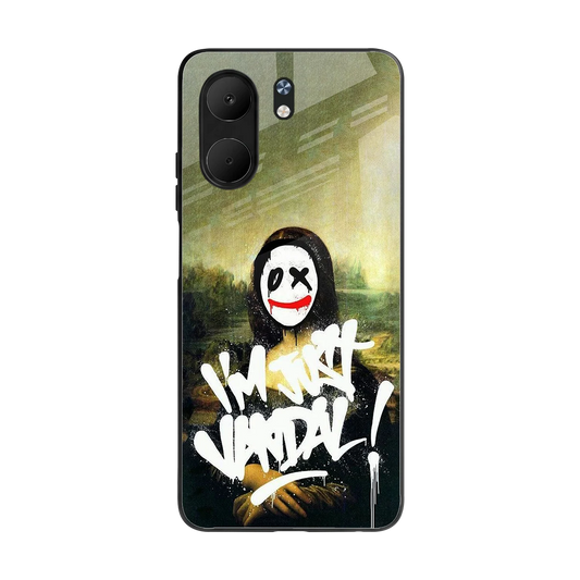 Joker Lisa back phone cover | glass case for oppo a5x 5g