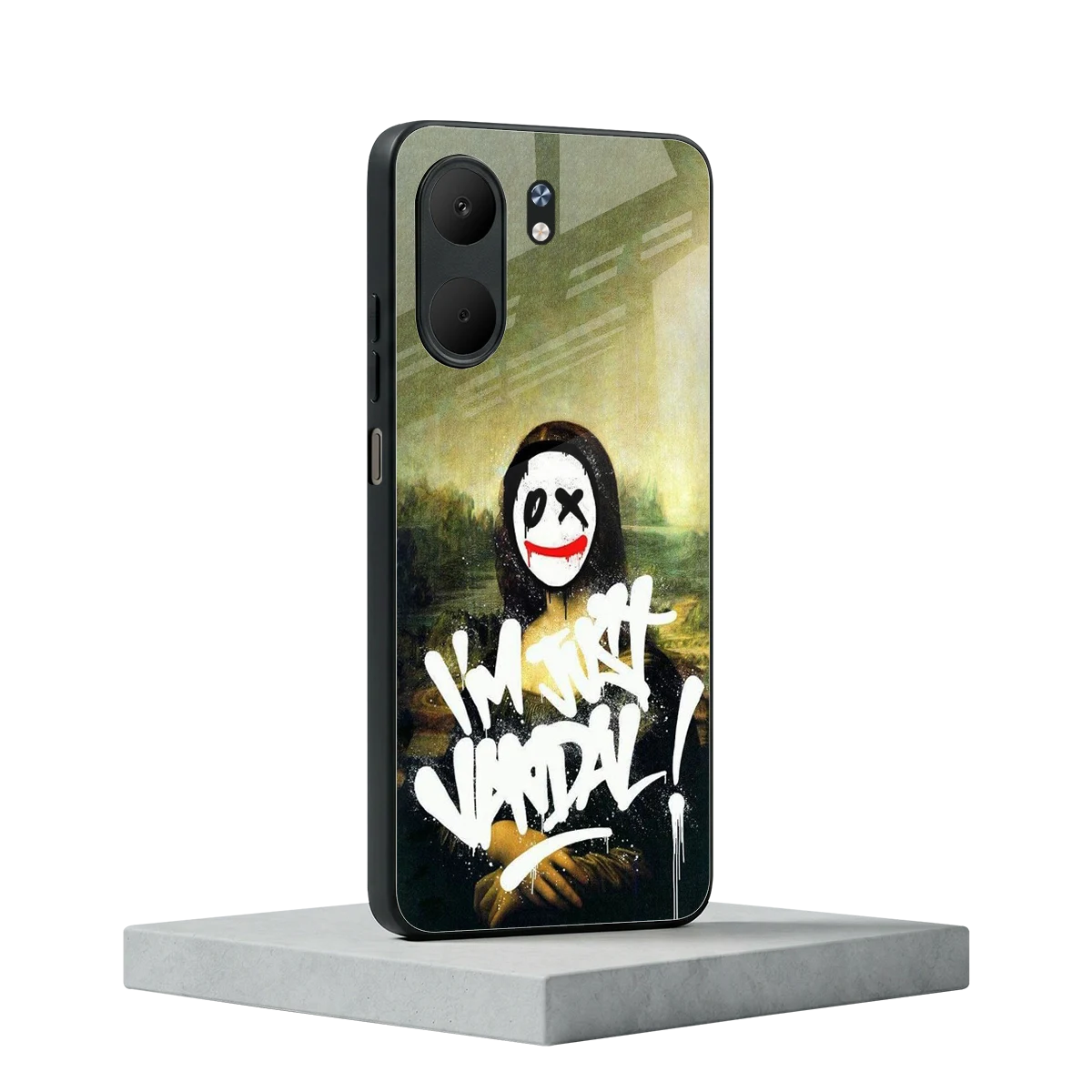 Joker Lisa oppo a5x 5g mobile cover | shockproof glass phone case
