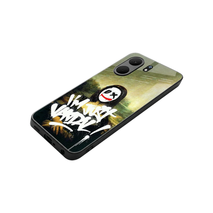 Joker Lisa stylish phone case for oppo a5x 5g | glossy glass and slim fit