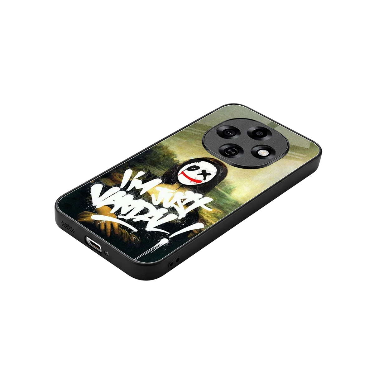 Joker Lisa stylish phone case for oppo f31 pro 5g | glossy glass and slim fit