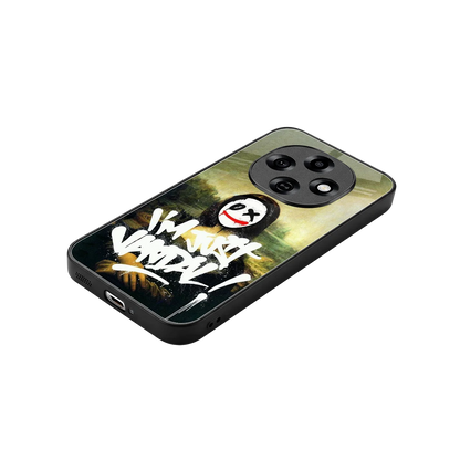 Joker Lisa stylish phone case for oppo f31 pro 5g | glossy glass and slim fit
