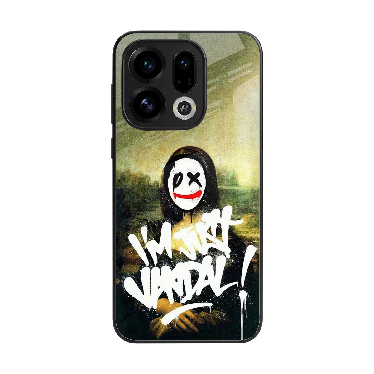 Joker Lisa back phone cover | glass case for oppo find x9