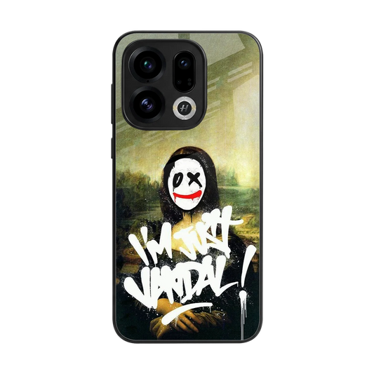Joker Lisa back phone cover | glass case for oppo find x9