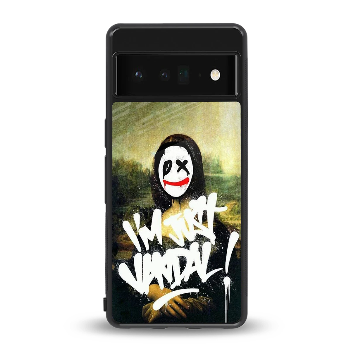 Joker Lisa back phone cover | glass case for google pixel 6 pro