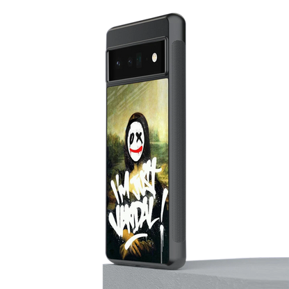 Joker Lisa stylish phone case for google pixel 6 pro | glossy glass and slim fit