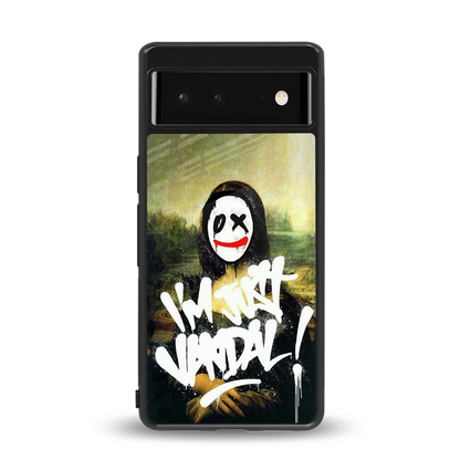 Joker Lisa back phone cover | glass case for google pixel 6